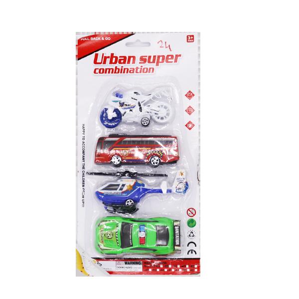 JOUET URBAN SUPER COMBINATION 4PCES 1F5