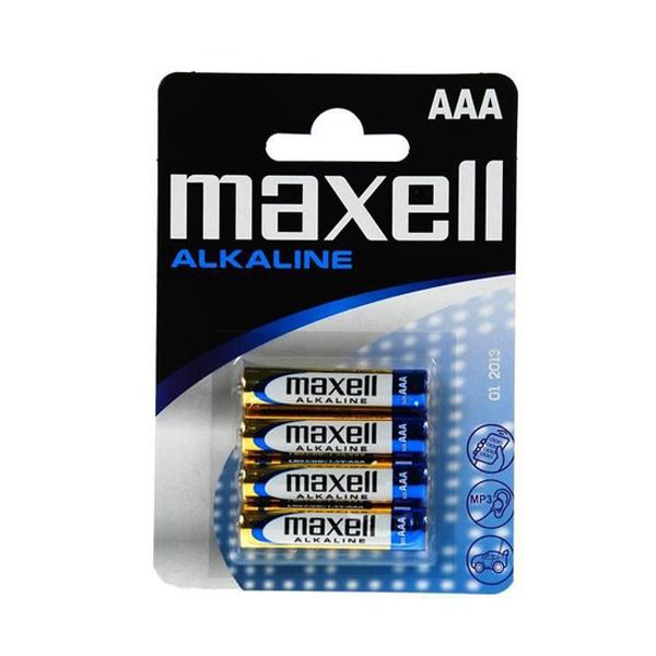 PILE ALKALINE MAXELL LR03 GD 4B MAXALK0006