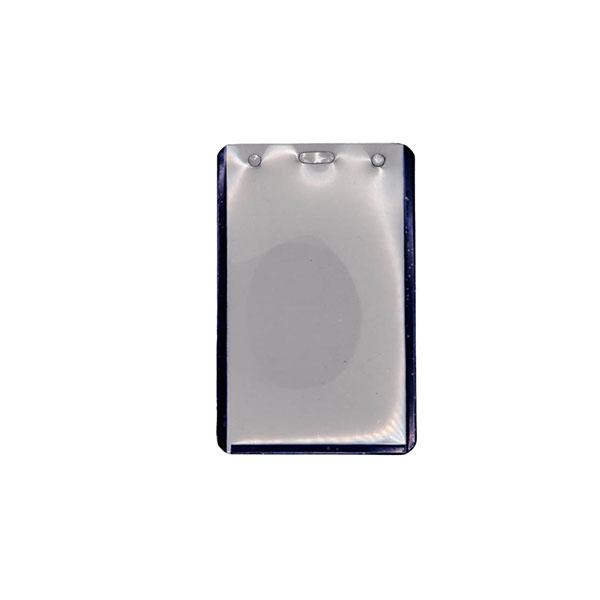 PORTE BADGE TRANSPARENT VERTICAL B2 124*80MM REF 902B2