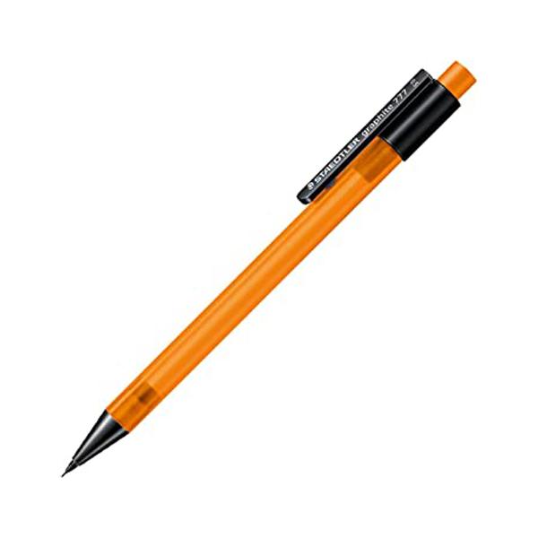 PORTE MINE 0.5 STAEDLER ORANGE-MANCHE NOIR