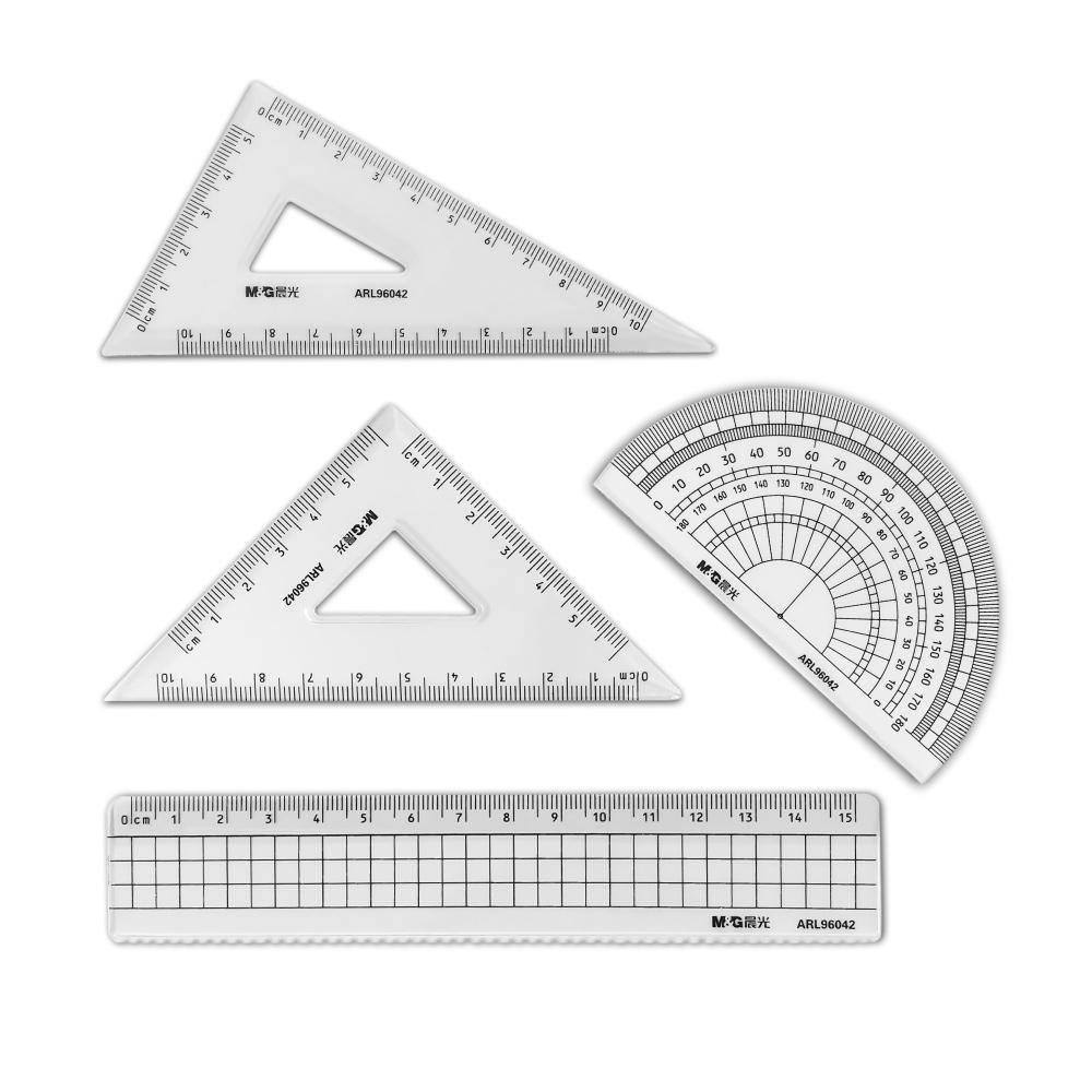 SET DE DESSIN GEOMETRIQUE MG 4PCES ARL96042