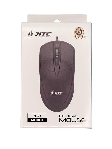 SOURIS OPTIQUE FILAIRE EN USB JITE MOD.B-01