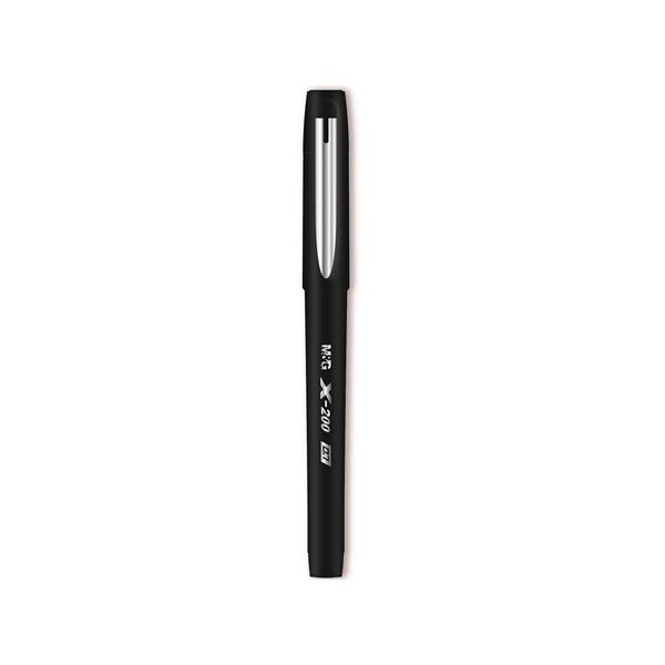 STYLO GEL X200 0.7MM NOIR M&G 8672