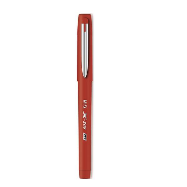 STYLO GEL X200 0.7MM ROUGE M&G 8672