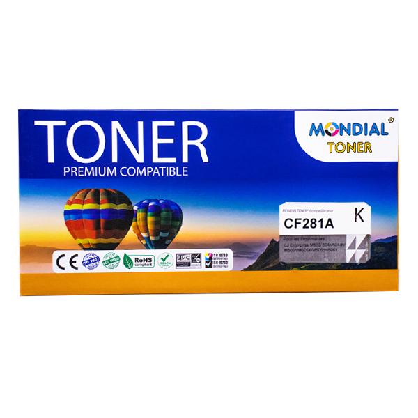 TONER MONDIALTONER HP CF281A BLACK