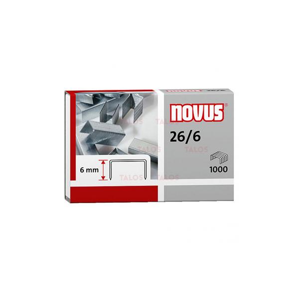 AGRAFE 26/6 NOVUS 25FEUILLES/KMB