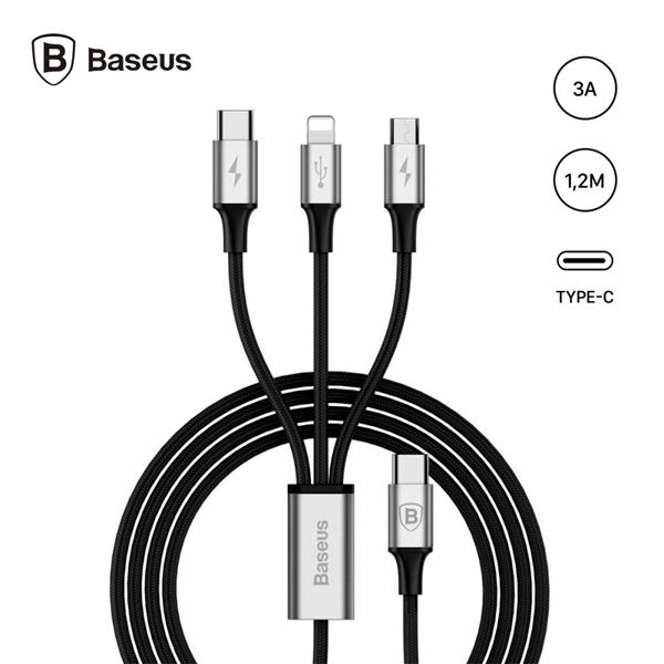 CABLE BASEUS RAPID SERIES 3 EN 1 SU09 PB1025Z