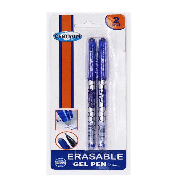 STYLO GEL EFFAÇABLE POCHETTE DE 2 CENTRUM 0.5MM/A0214313