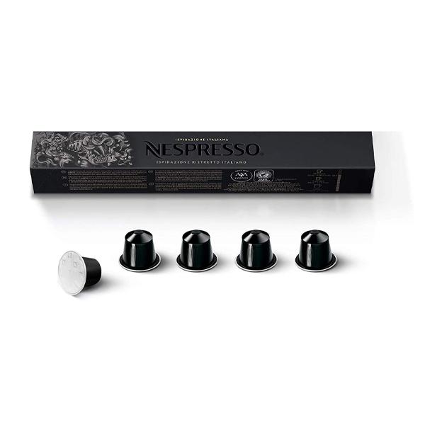 CARTOUCHE CAPSULE NESPRESSO ISPIRAZIONE ITALINA RISTRETTO Intensité 10