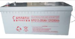 BATTERIE SOLAIRE GEL 150 AMPERES  SF-PG150 SAFARI