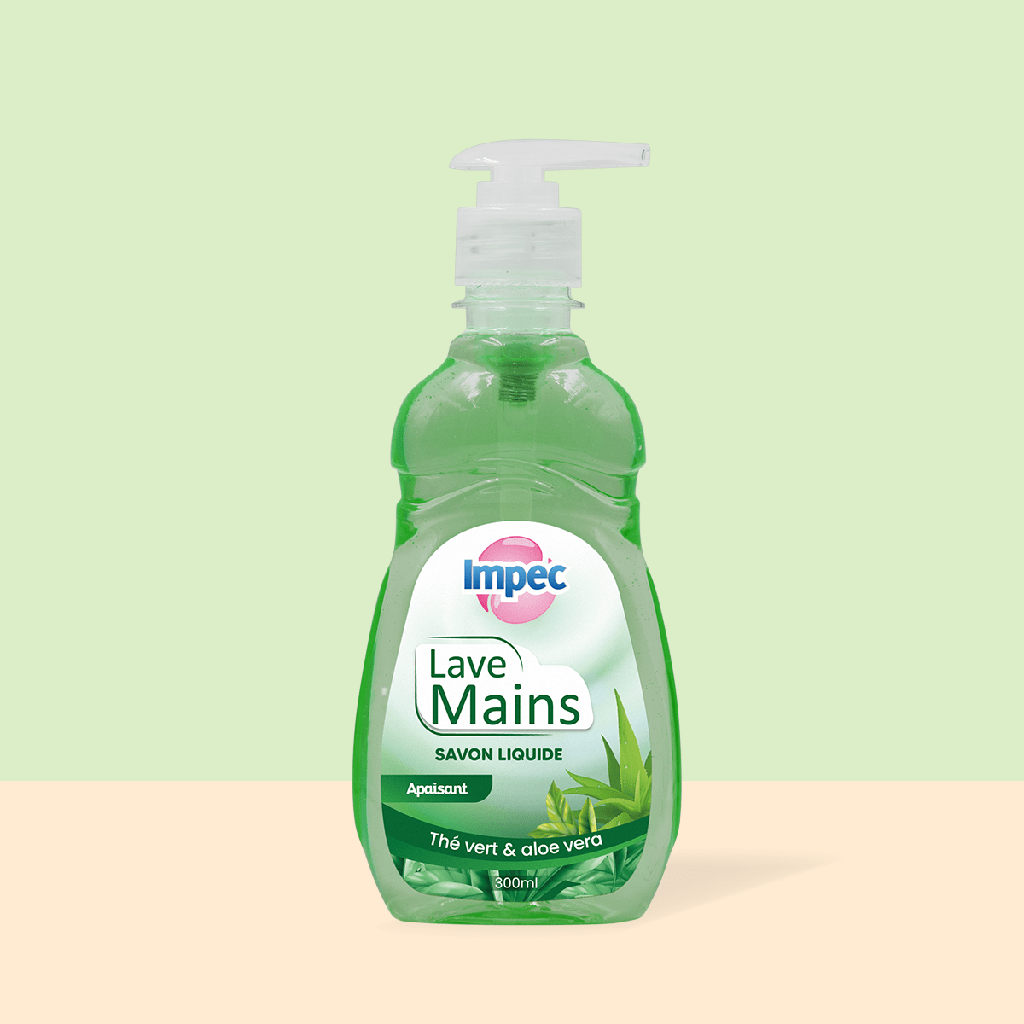 ENTRETIEN LAVE MAIN IMPEC 300ML THÉ VERT