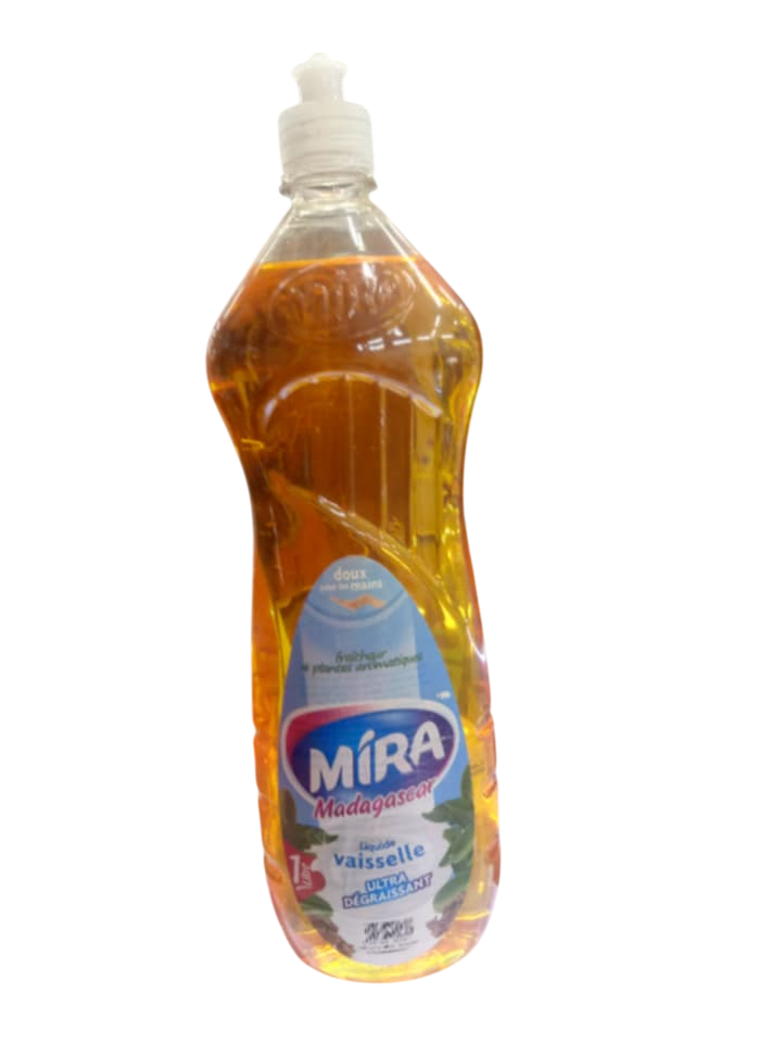 ENTRETIEN LIQUIDE VAISSELLE 1L MIRA AUX 4 PLANTES AROMATIQUES