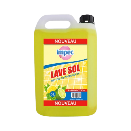 ENTRETIEN LAVE SOL IMPEC CITRON 5L