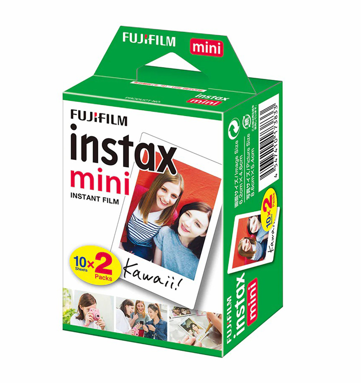 INSTAX MINI FUJIFILM 20 SHEETS