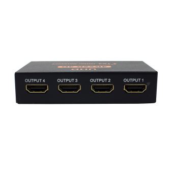SPLITTER HDMI AVEC AMPLIFICATEUR 4 PORTS