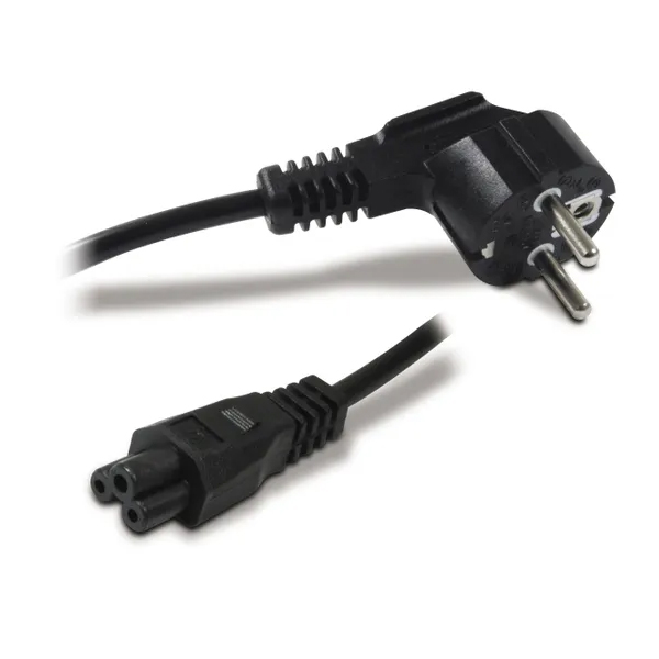 CABLE ALIMENTATION TREFLE 1,8M 2P+TERRE QUALITE+