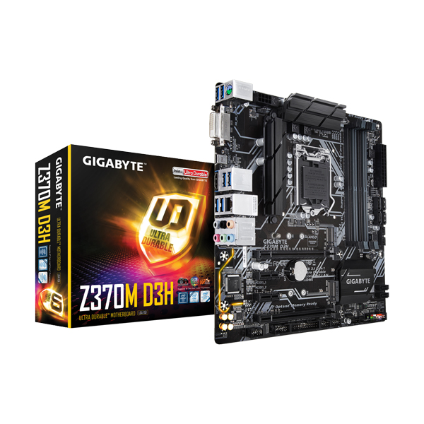 CARTE MÈRE SOCKET LGA 1151 GIBABYTE MOD.Z370 HD3 (HDMI/USB3.1/GIGABIT LAN/PCIe…)