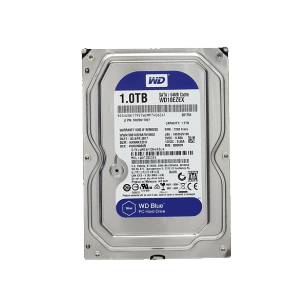 DISQUE DUR INTERNE 1TB SATA 3, 3.5'' WESTERN DIGITAL