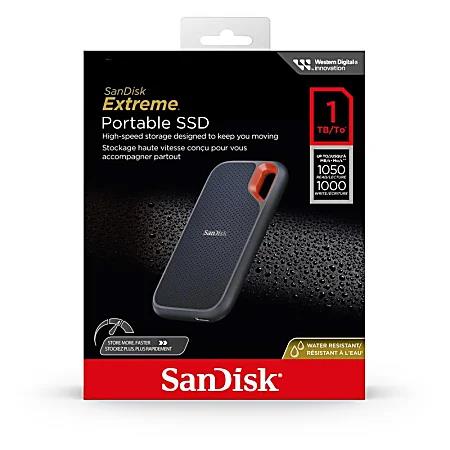 DISQUE EXTERNE SSD SANDISK EXTREME 1050MBPS 1TB