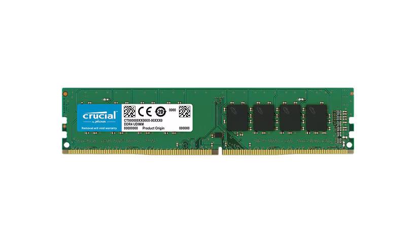 MÉMOIRE DDR4 16GB PC3200/25600 CRUCIAL (UDIMM)