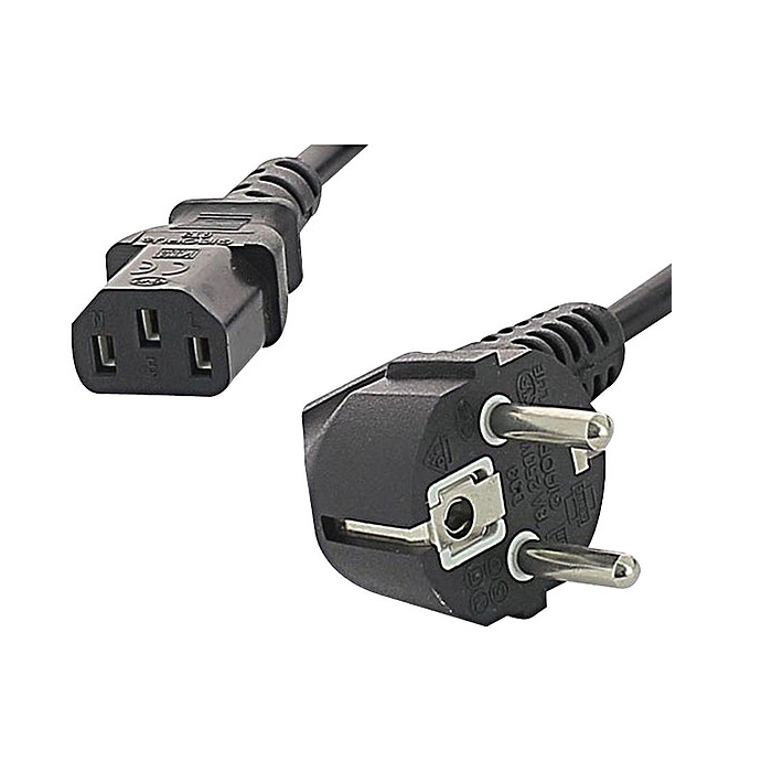 CABLE ALIMENTATION EUROPEEN 1,8M 2P+TERRE QUALITE+