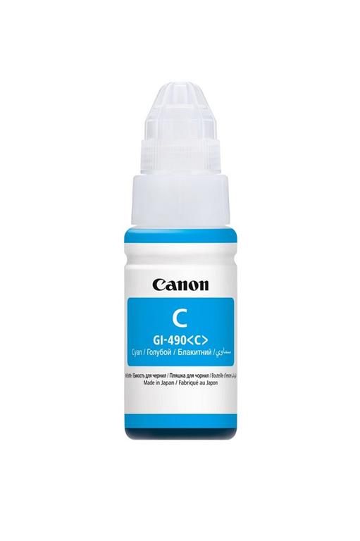 FLACON ENCRE CANON INK GI-490 CYAN EMB