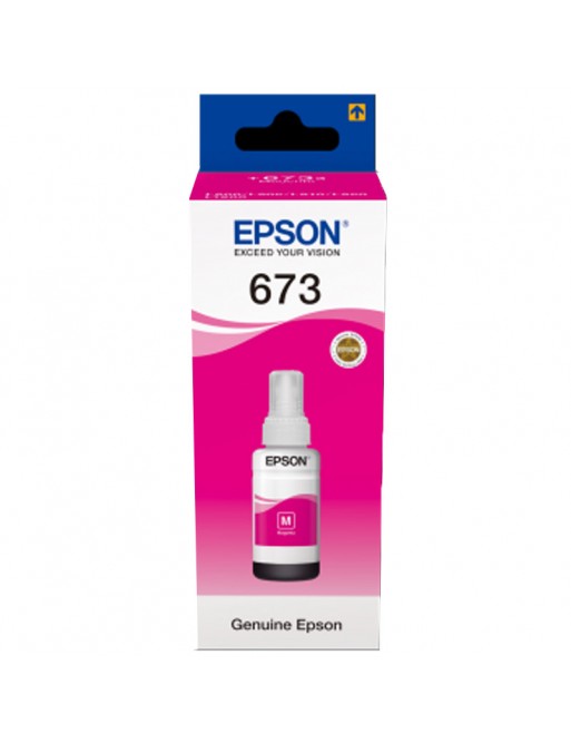FLACON D'ENCRE EPSON T673 MAGENDA