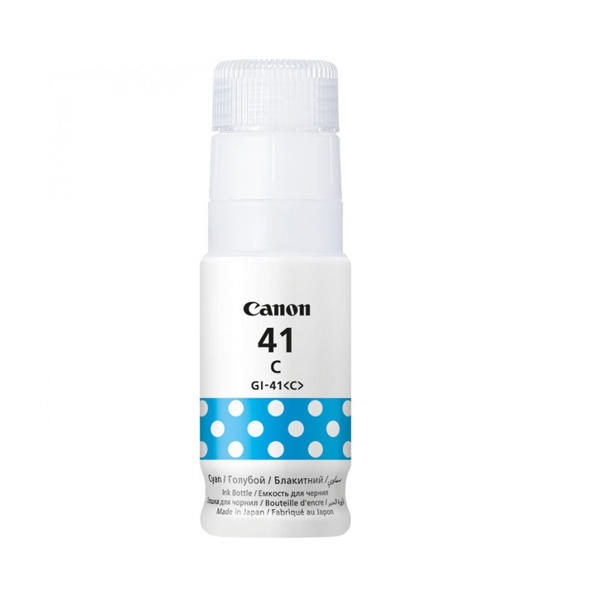 FLACON D'ENCRE CANON INK GI-41 CYAN EMB