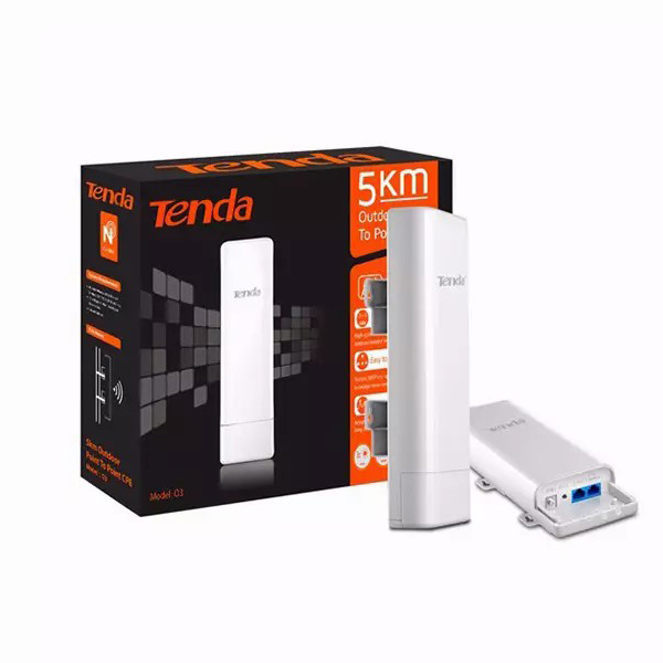CAPTEUR WIFI TENDA O3 PONT SANS FIL 5KM