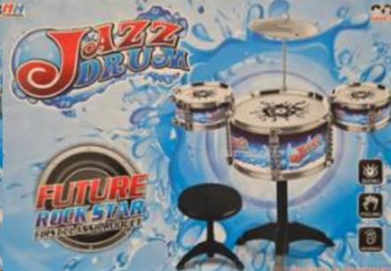 JOUET JAZZ DRUM EF57