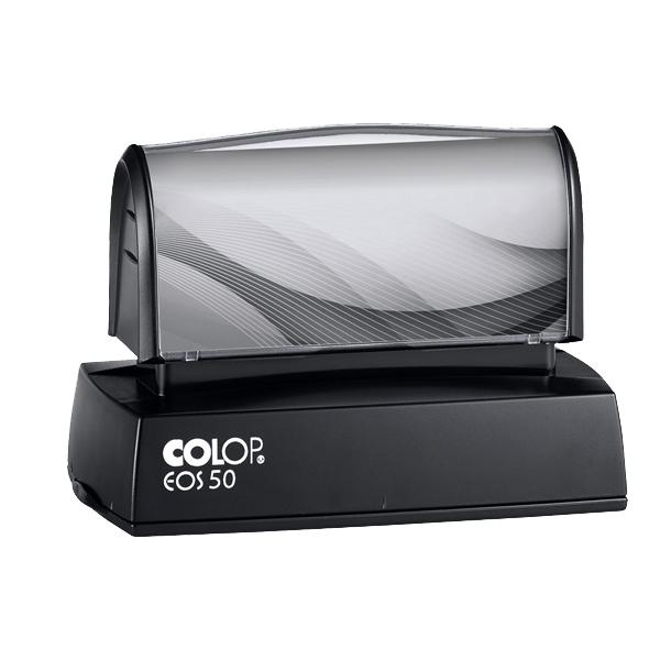 CACHET RECTANGULAIRE 30*70 EOS50 COLOP BLEU/109561