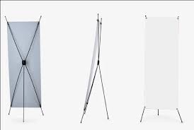 X-BANNER PR BD K STYLE 0.8 X 1.8 (SUPPORT+BACHE+OEILLETS)