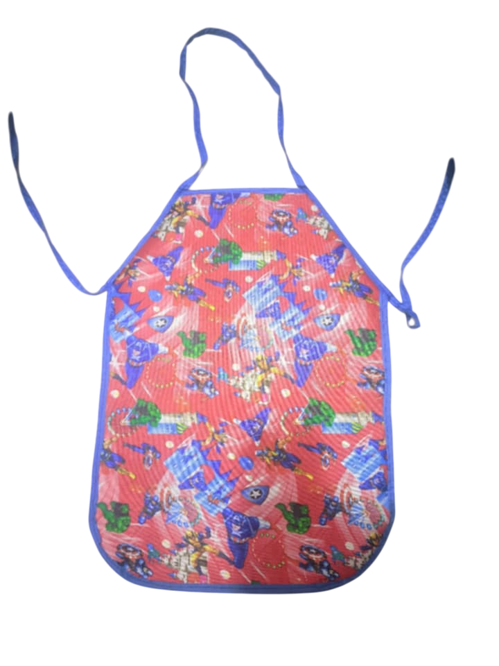 TABLIER DE PEINTURE AVEC MOTIF BANDE DESSINE