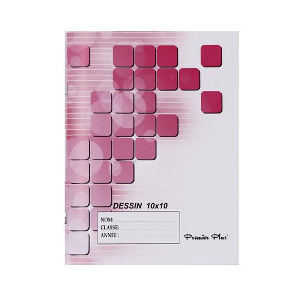 CAHIER DE DESSIN 17*22 16P 10/10 PREMIER PLUS