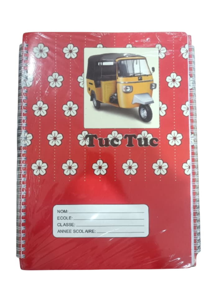 CAHIER A4 192P A SPIRAL TUCTUC