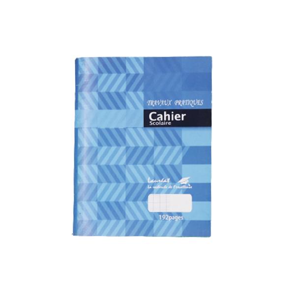 CAHIER TP 17*22 192P LAUREAT/CODE BARRE DIFFERENT