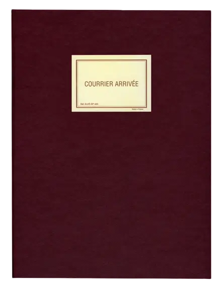 CAHIER ARRIVEE 25*32 LAUREAT