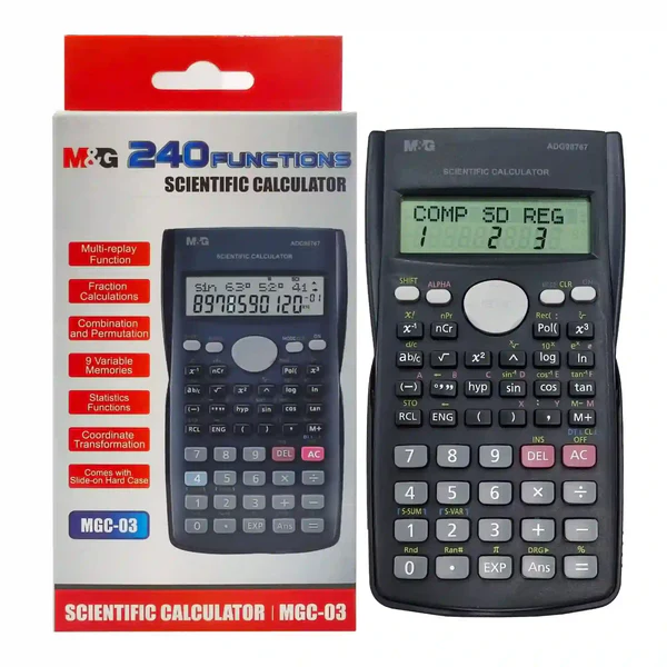 CALCULATRICE SCIENTIFIQUE M&G 240F MGC-03 98767