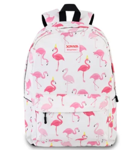SAC A DOS v-travel 16'' ZOO FLAMANT ROSE