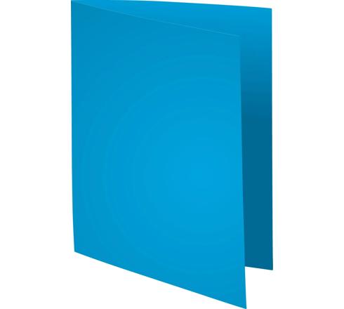 CHEMISE CARTONNEE  EXACOMPTA BLEU VIF