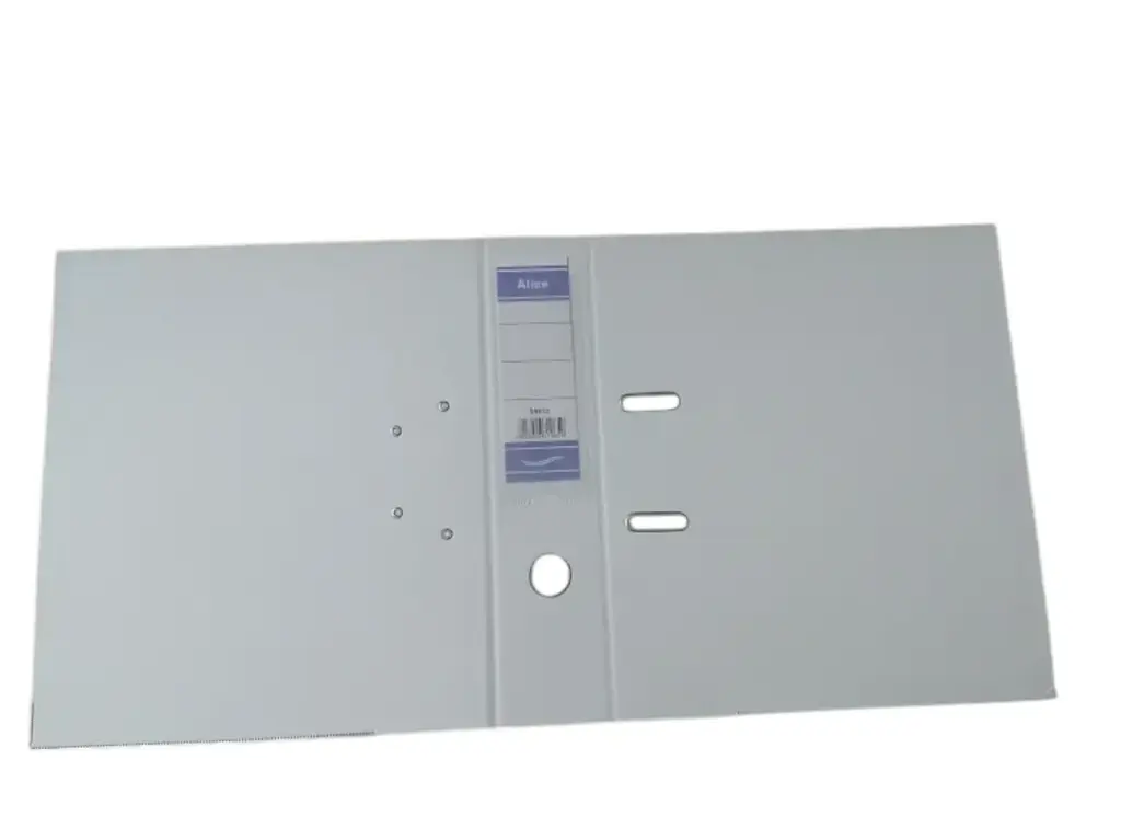 CLASSEUR A LEVIER DOUBLE PCV DOS DE 75 S/P MINTRA BLANC