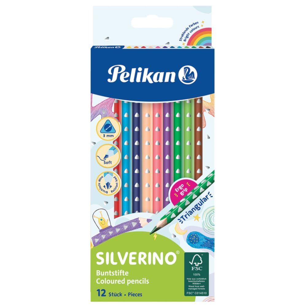 CRAYON DE COULEUR PELIKAN SILVERNO R/700634
