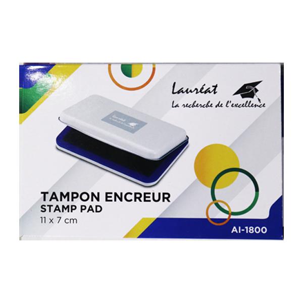 ENCRE A TAMPON LAUREAT BLEU ET ROUGE/B+
