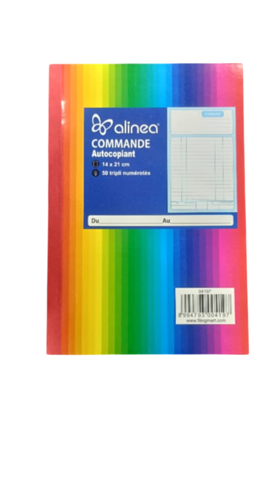 BON DE COMMANDE ALINEA 50/3 A5
