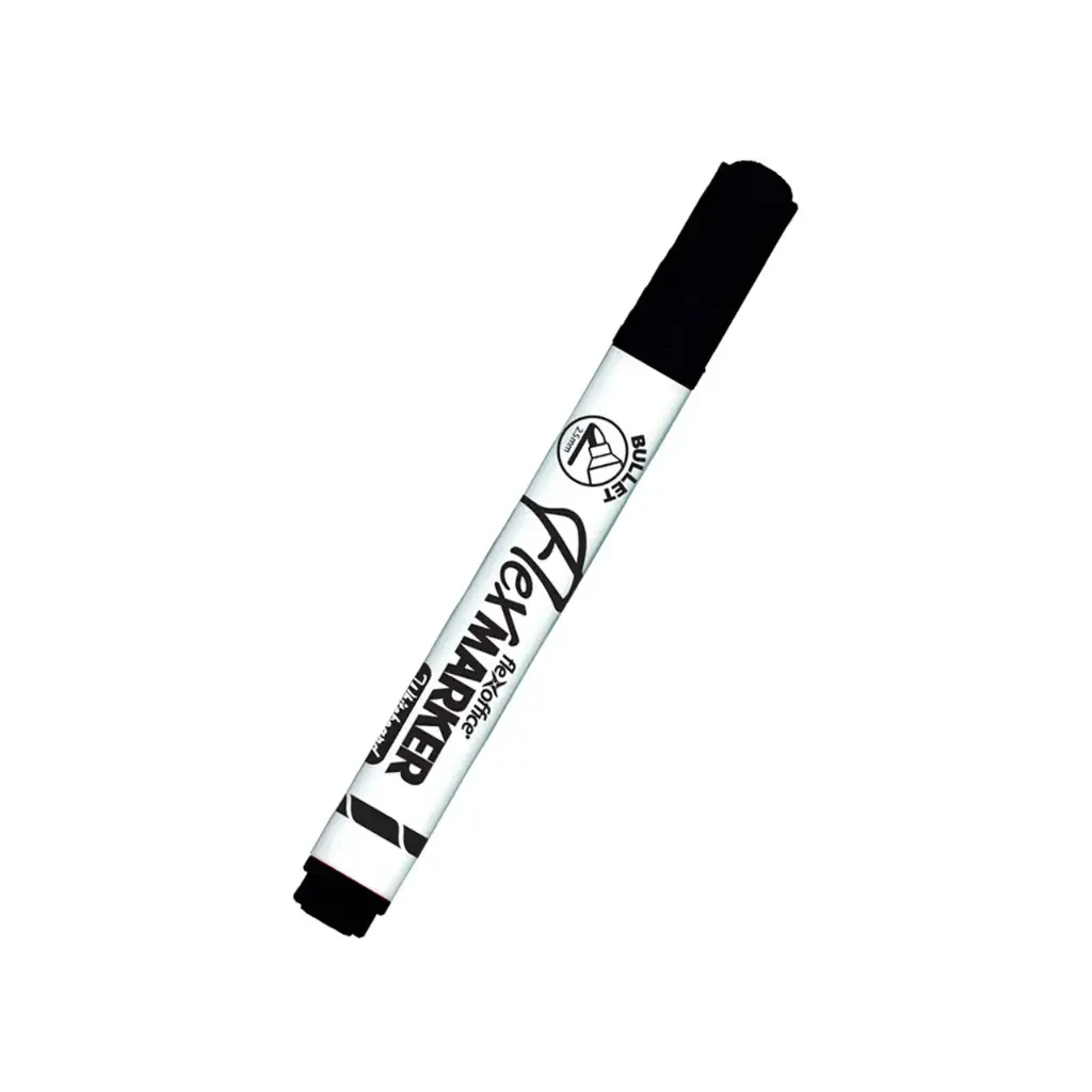 MARQUEUR PERMANENT FLEXOFFICE NOIR