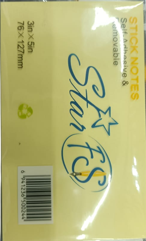 POST IT 76*127 STAR