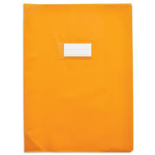 PROTEGE CAHIER A4 ELBA ORANGE