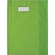 PROTEGE CAHIER A4 ELBA SMS VERT FEUILLE