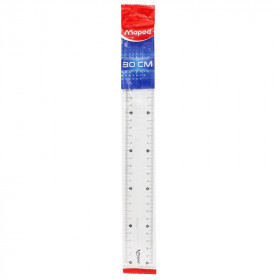 RÈGLE TRIPLE DÉCIMÈTRE CRISTAL MAPED A0354303