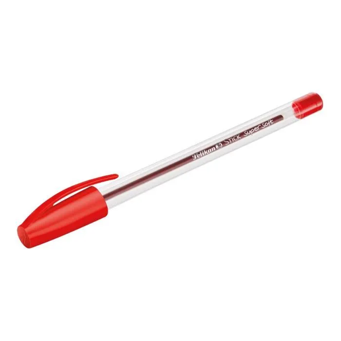 STYLO A BILLE PELIKAN SUPER SOFT ROUGE